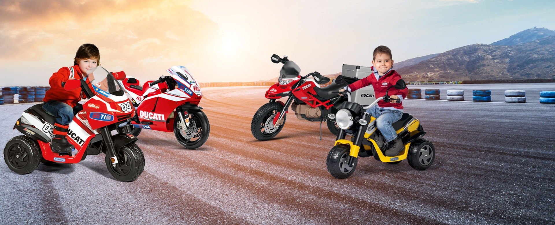 Scopri le moto elettriche Ducati firmate Peg Perego